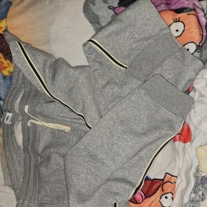 Old Navy Tapered Elastic Medium Heather Gray Mens Tall 3x Joggers